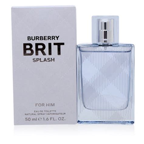 profumo burberry brit splash 50ml|burberry cologne for men.